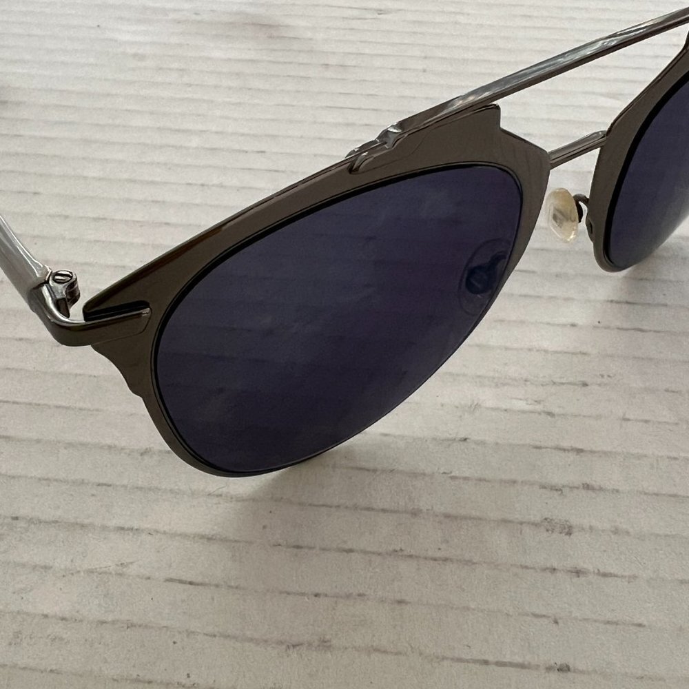 Dior Reflected silver metal mirror sunglasses - Picture 7 of 9